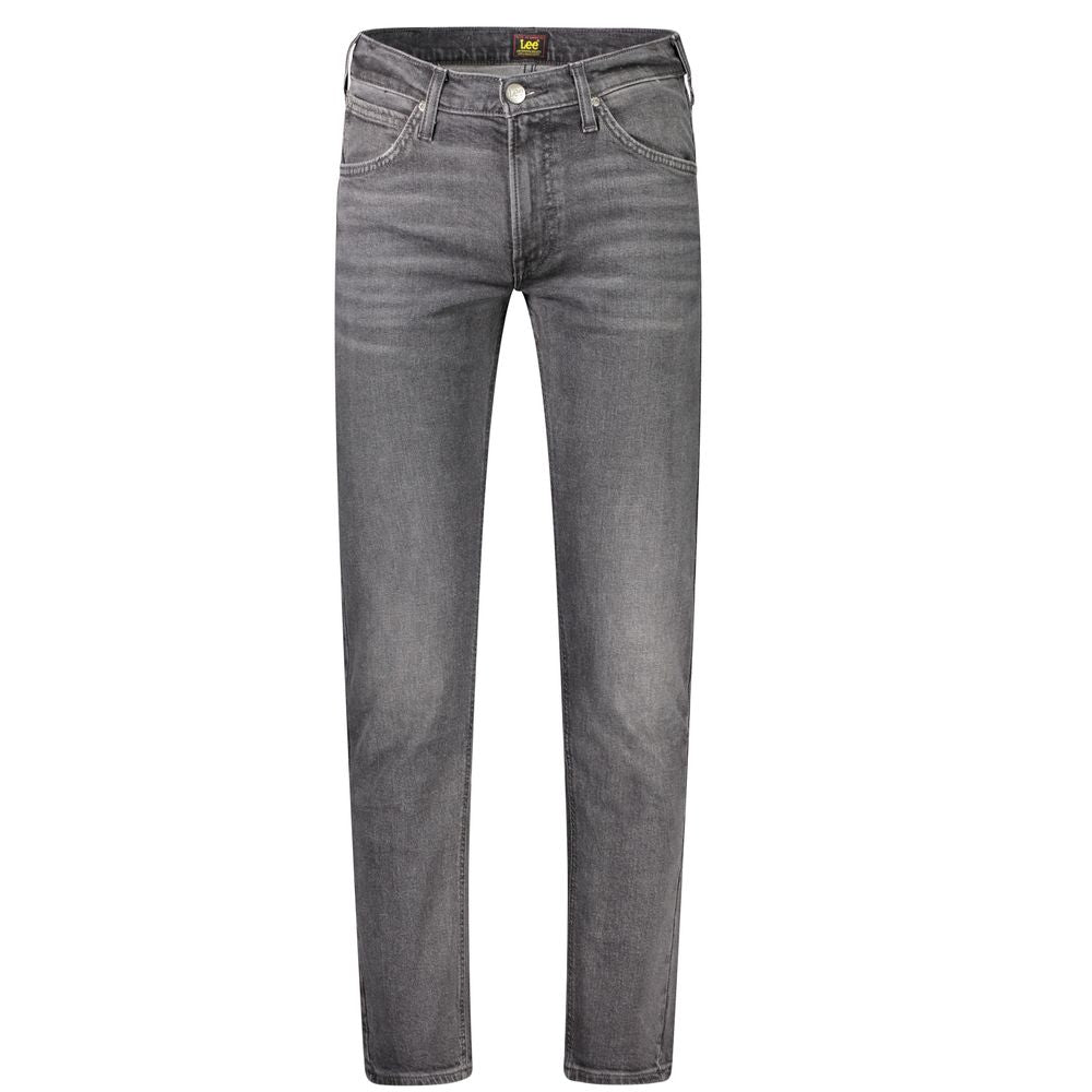 Black Cotton Men Jeans