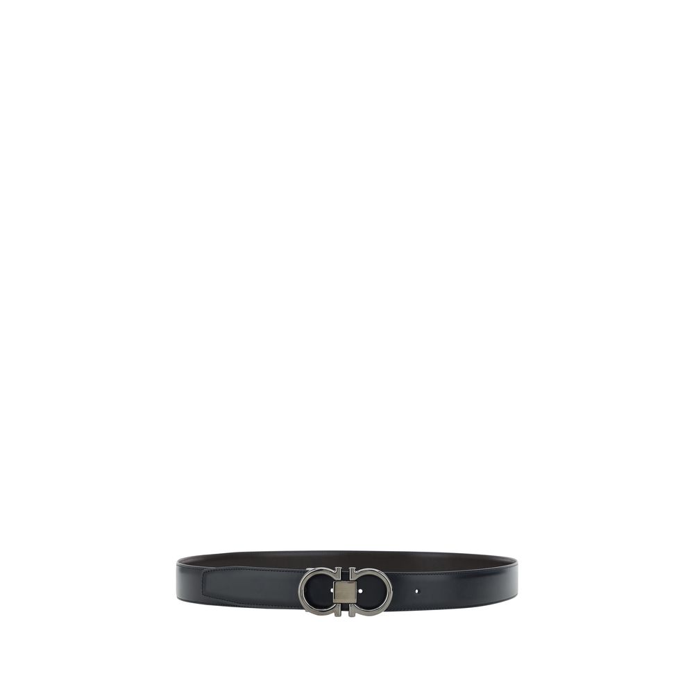Black Calf Leather Bos Taurus Regular Belt