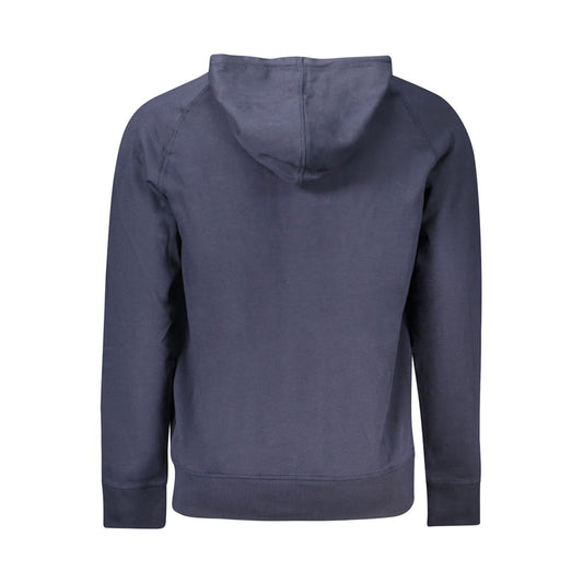 Blue Cotton Men's Sweatshirt