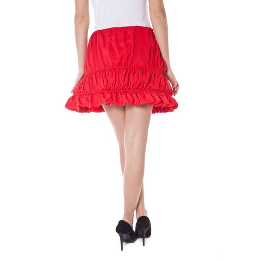 Rosso Polyester Women's Skirt