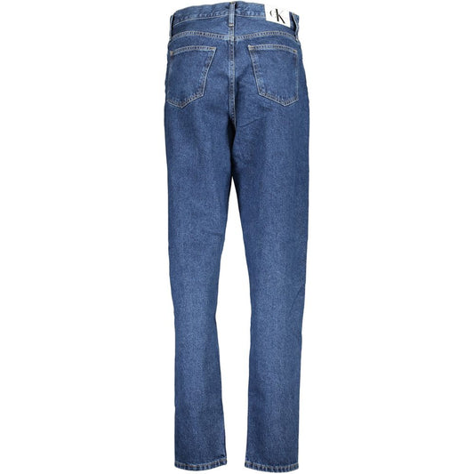 Blue Cotton Jeans Denim