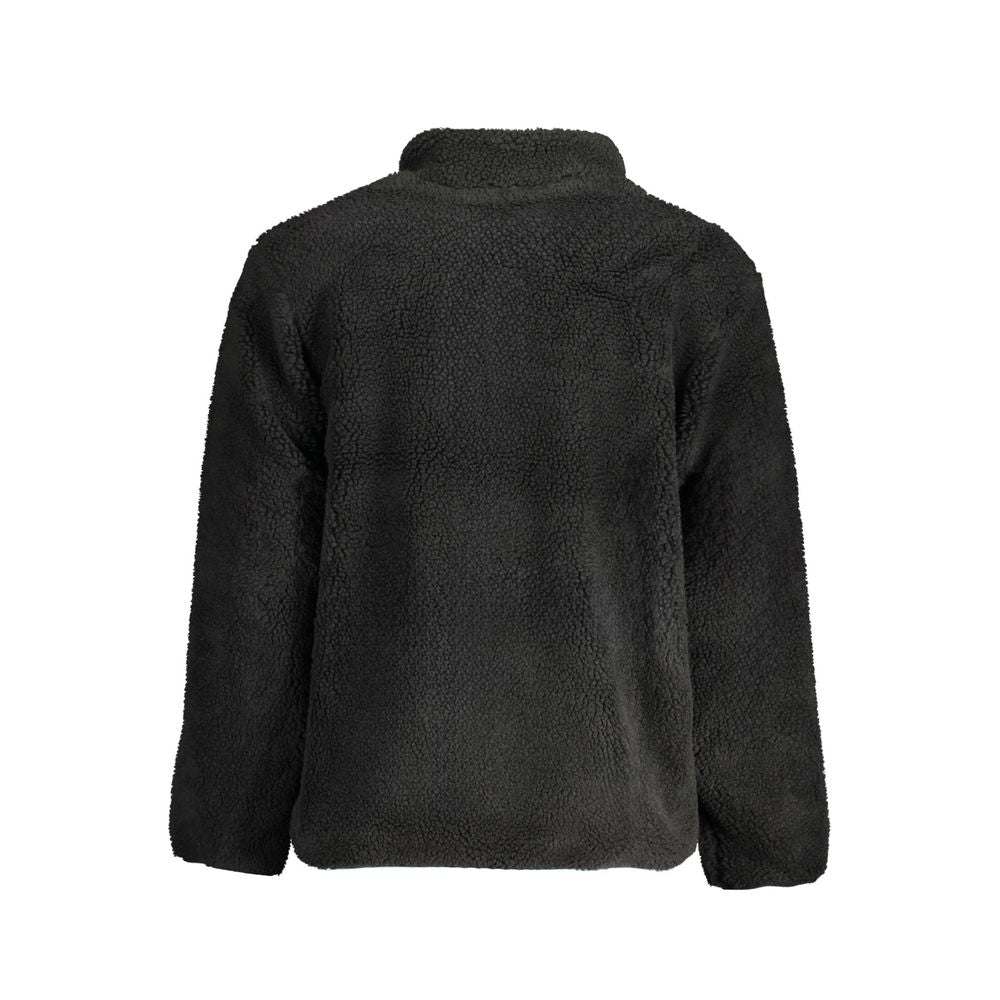 Black Polyester Men's Jacket