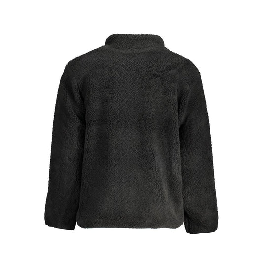 Black Polyester Men's Jacket