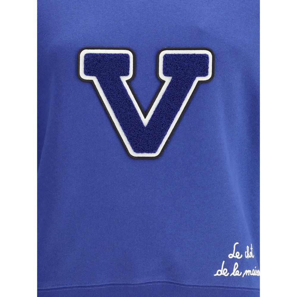 Blue Cotton Sweatshirt
