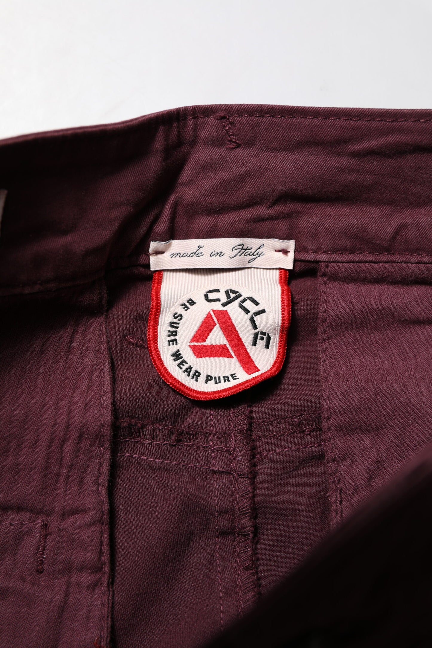 Maroon Cotton Stretch Skinny Fit Men Denim Jeans