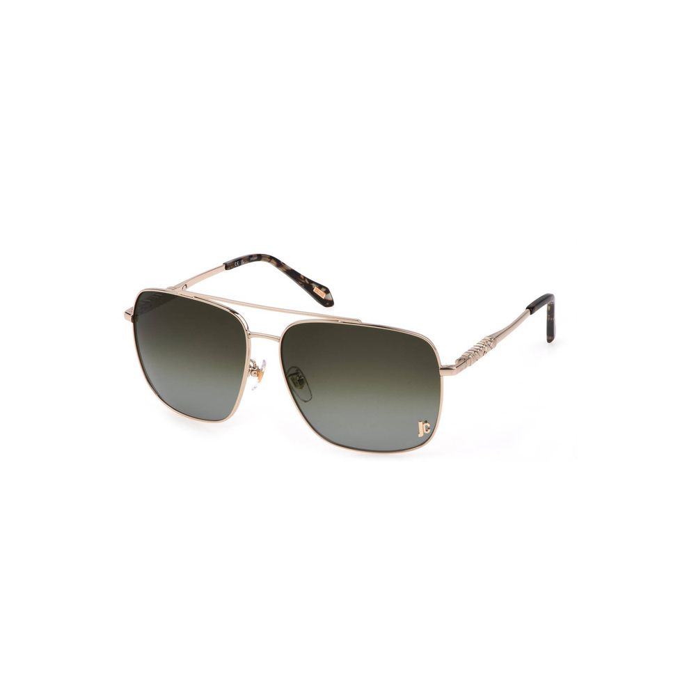 Gold Metal Women Sunglass