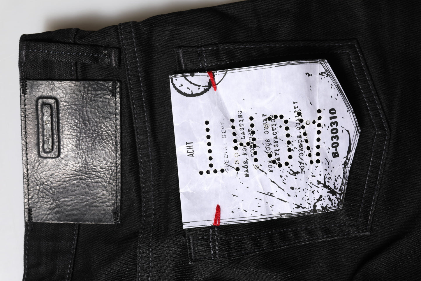 Black Cotton Slim Fit Denim Low Waist Denim Jeans