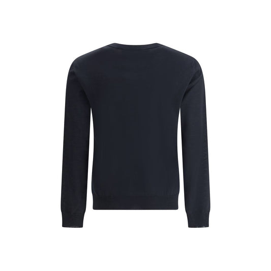 Black Fleece Wool Sweatshirt
