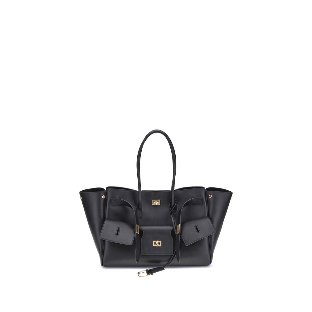 Black Calf Leather Bos Taurus Shoulder Bag