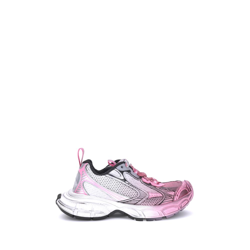 Multicolor Rubber Athletic Sneakers