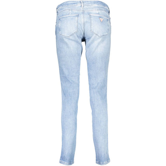 Blue Cotton Jeans Denim