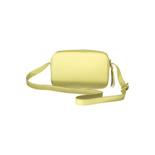 Yellow Leather Shoulder Bag
