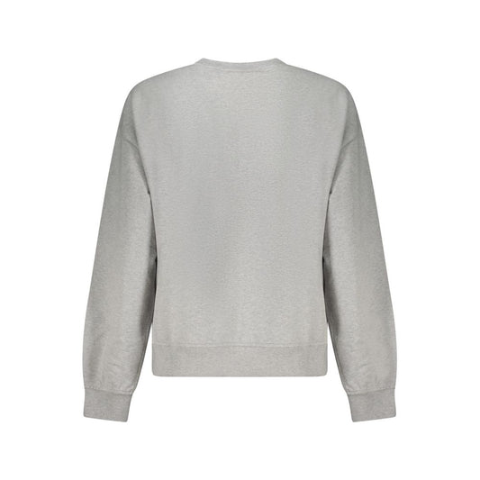 Gray Cotton Women Sweater