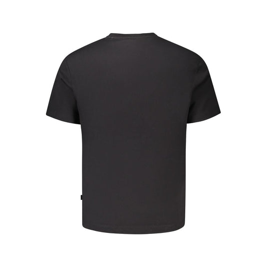 Black Cotton T-Shirt