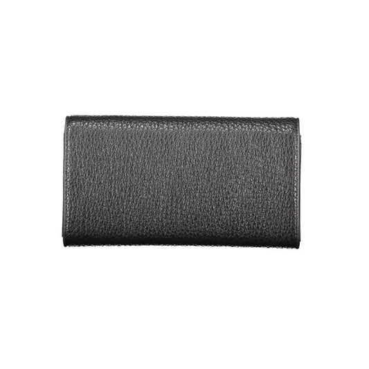 Black Polyethylene Women Wallet