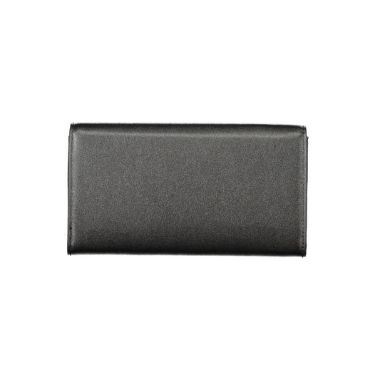 Black Polyethylene Women Wallet