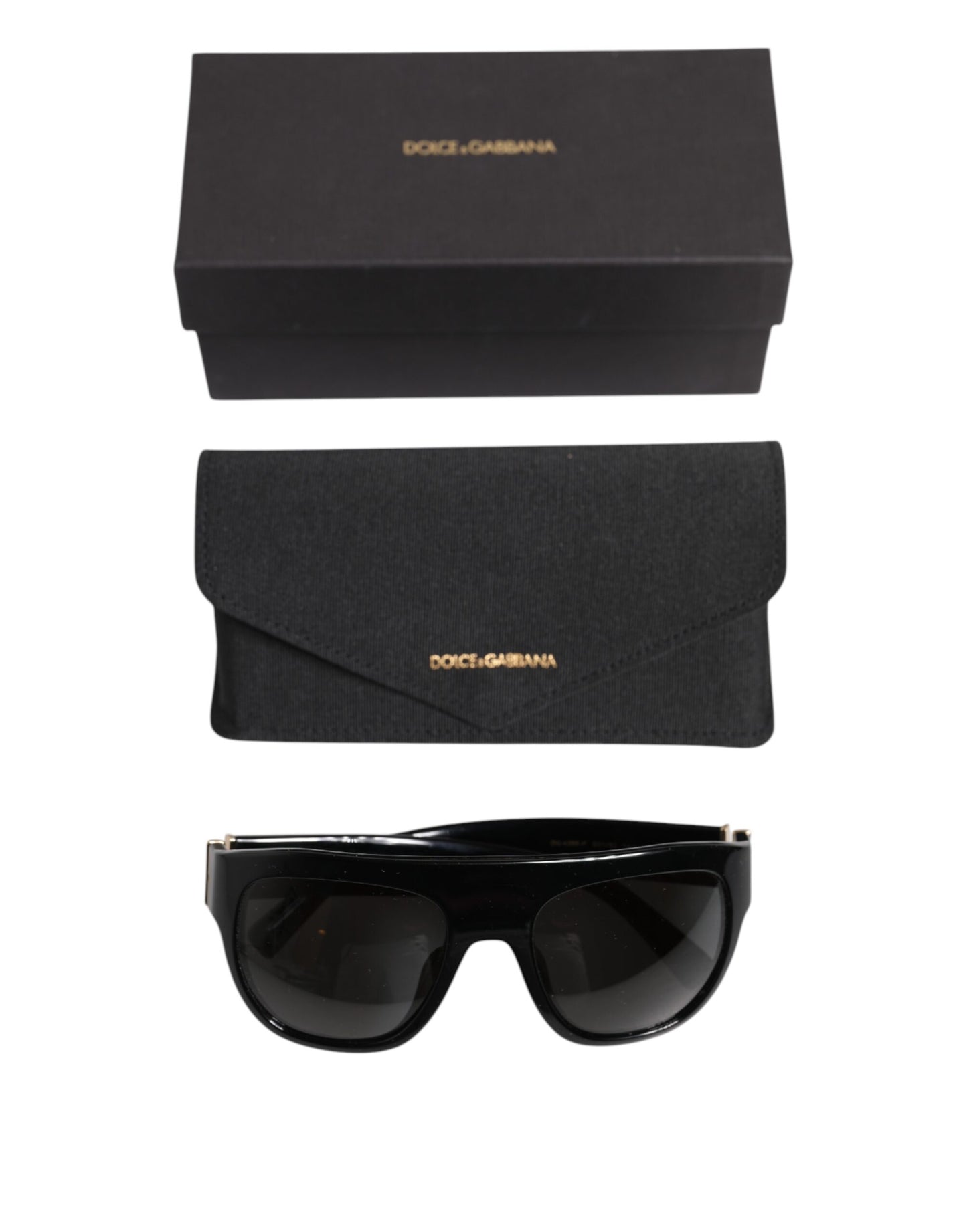 Black Square Acetate Frame DG4398-F Eyewear Sunglasses