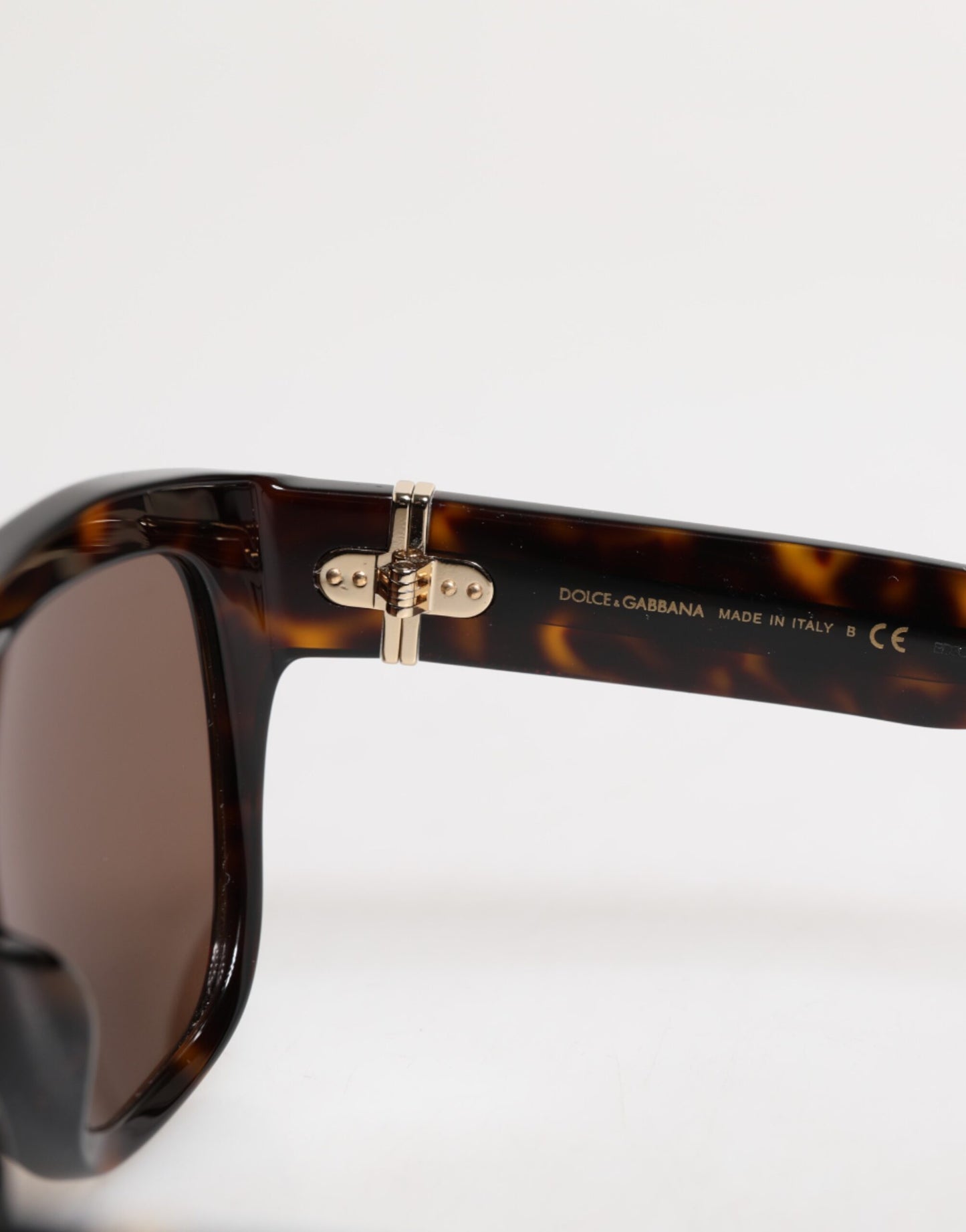 Dark Brown Havana DG4398F Square Frame Eyewear Sunglasses