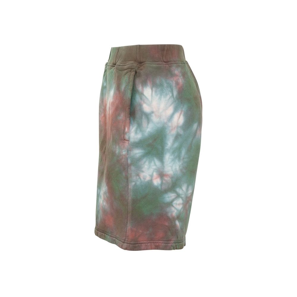 Green Cotton Shorts