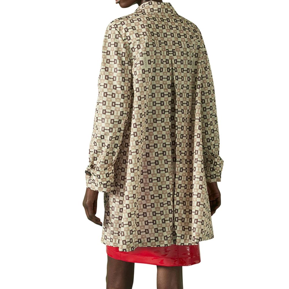 Beige Polyamide Coat