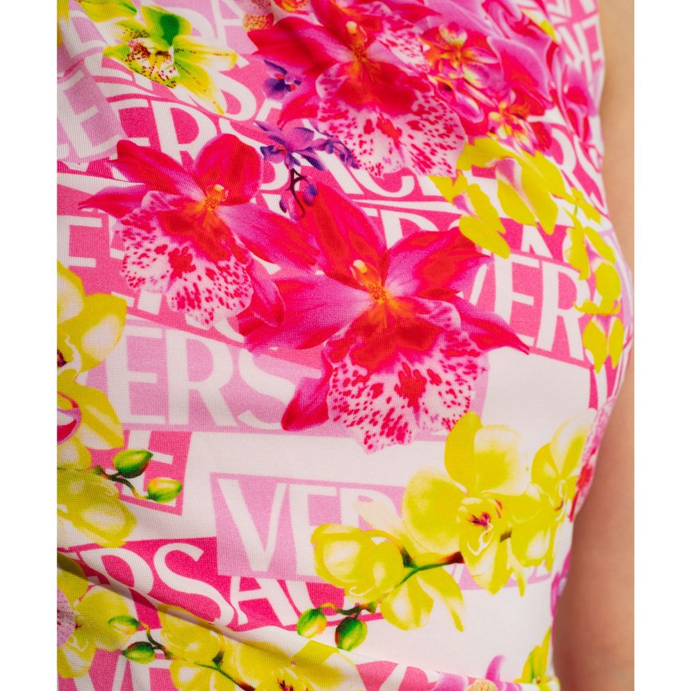 Multicolor Elastane Tank Tops