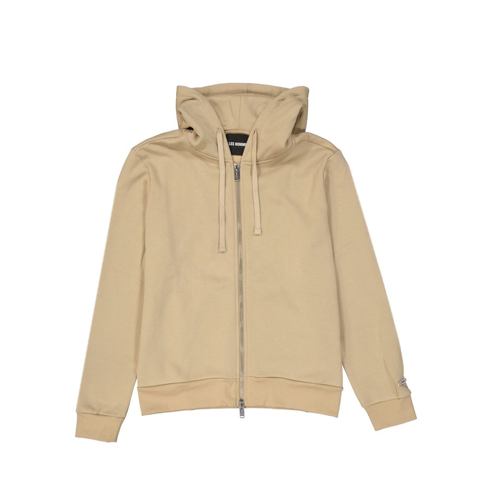 Beige Cotton Sweatshirt