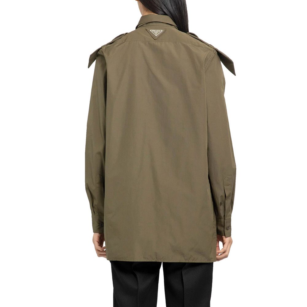 Green Cotton Shirt