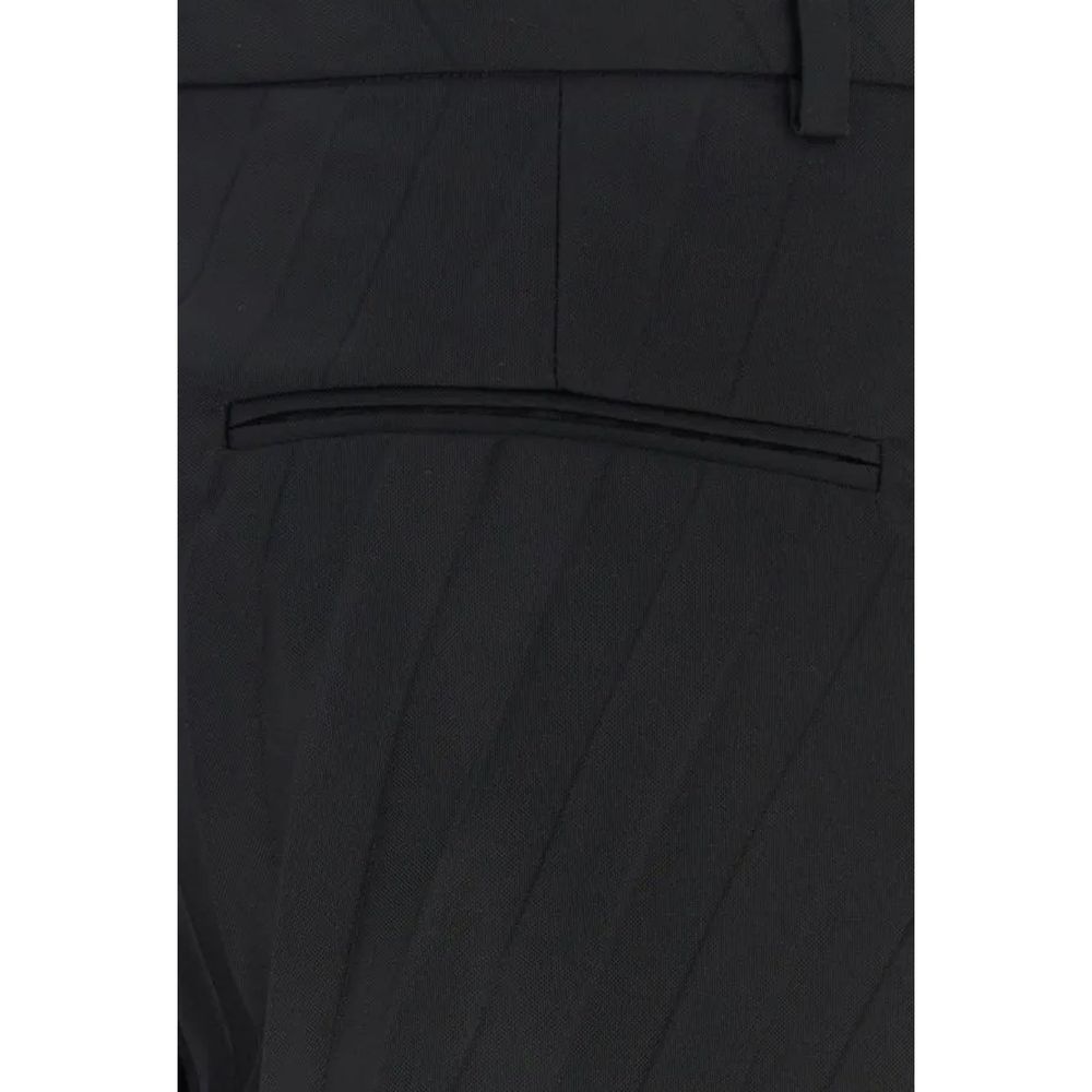 Black Nylon Bermuda Shorts