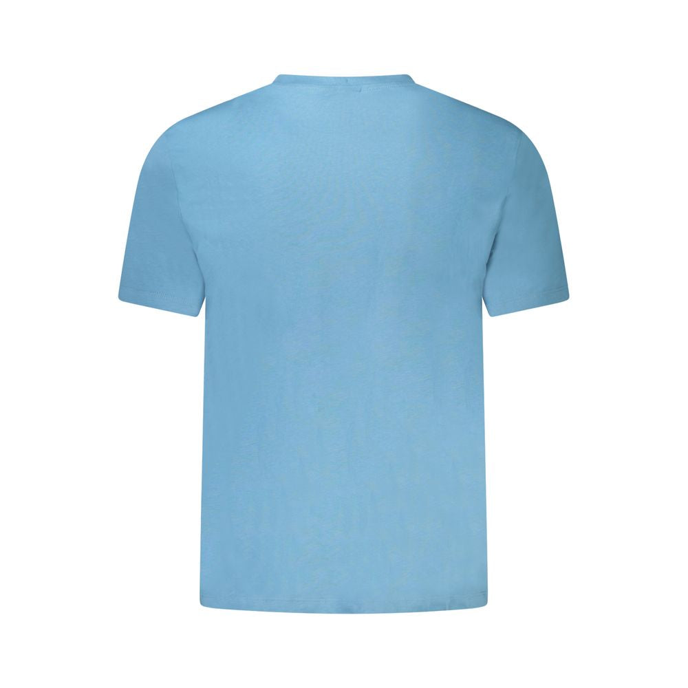 Azzurro Cotton Men's T-Shirt