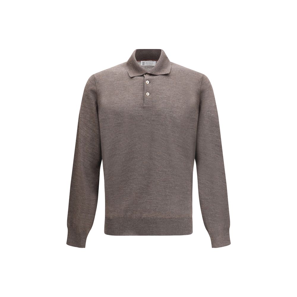 Brown Cashmere Dress Shirt