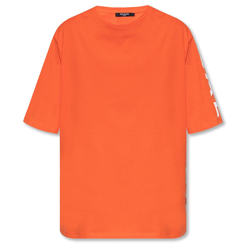 Orange Cotton T-Shirt