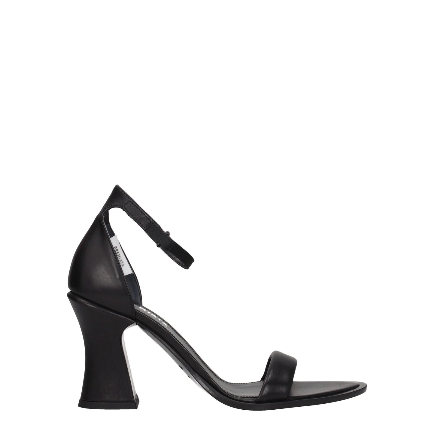 Black Leather Sandals