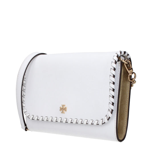 White Leather Clutch Bag