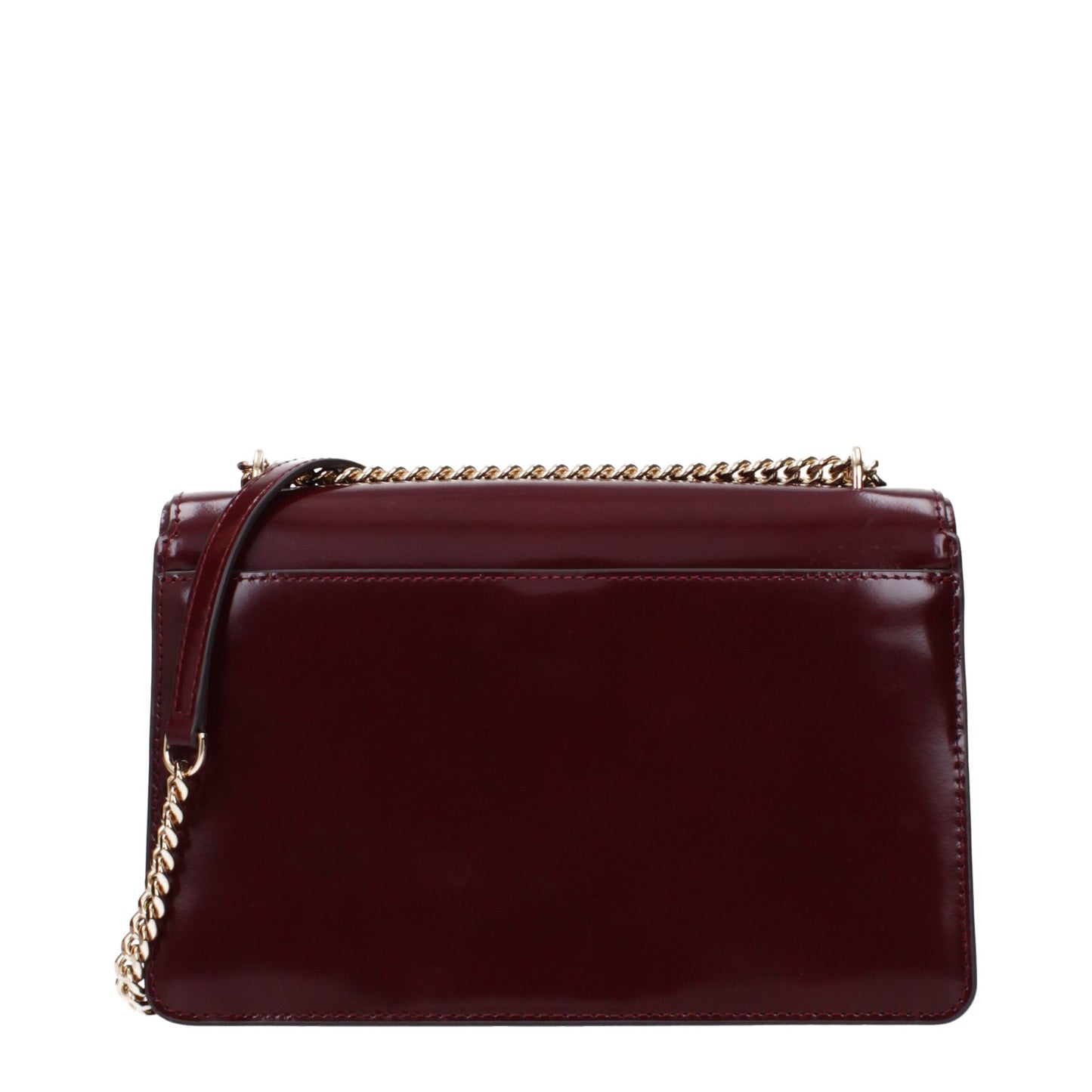 Red Leather Crossbody Bag