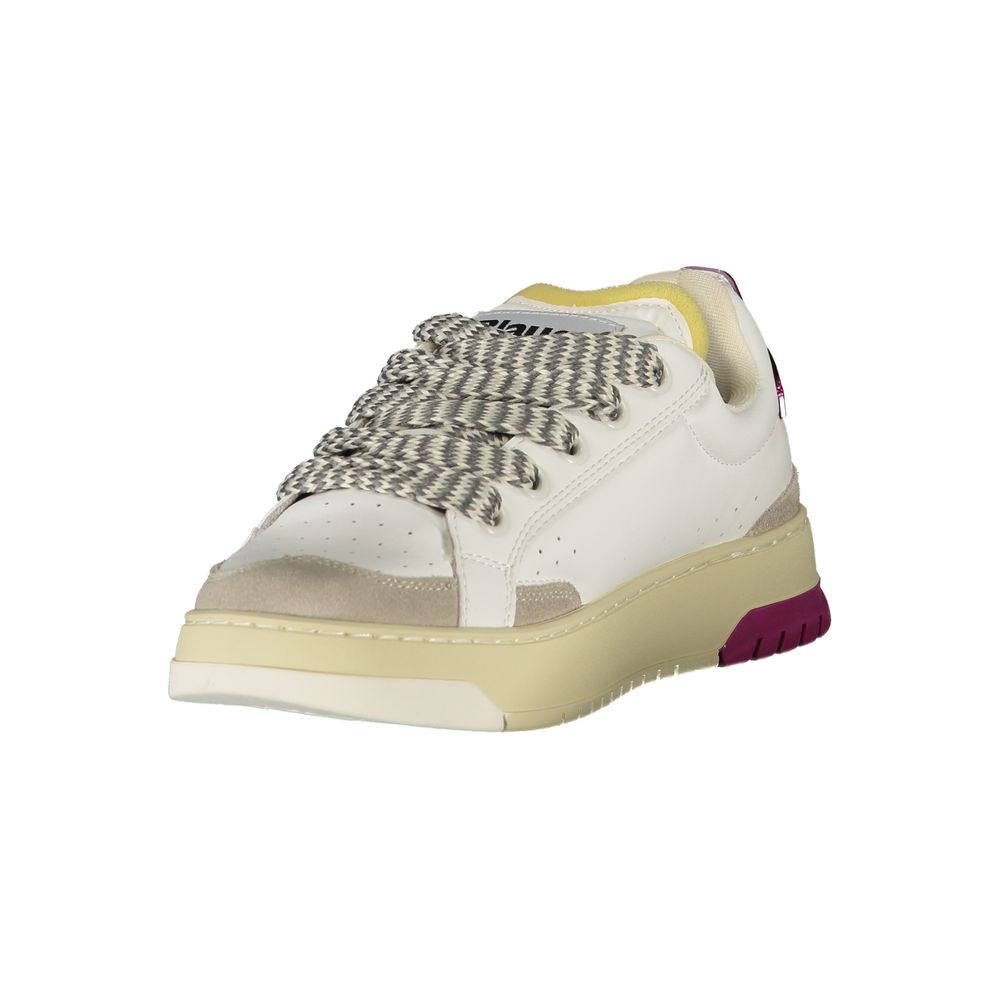 White Leather Women Sneaker