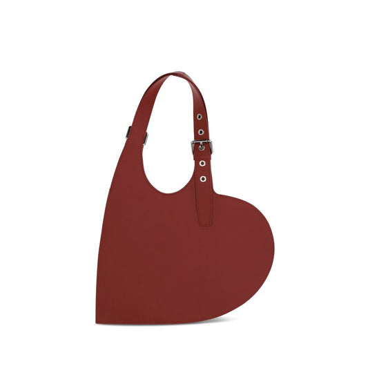 Bordeaux Calf Leather Bos Taurus Shoulder Bag