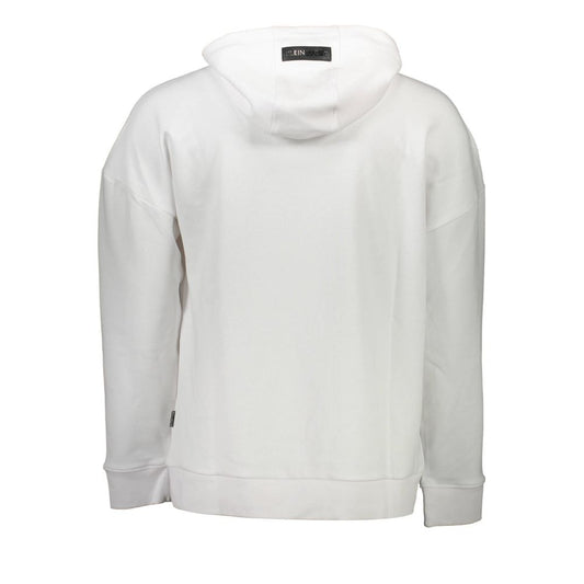 White Cotton Men Sweater
