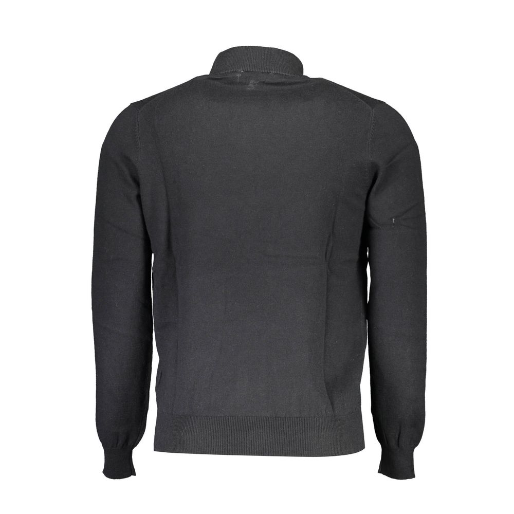 Black Cotton Sweater