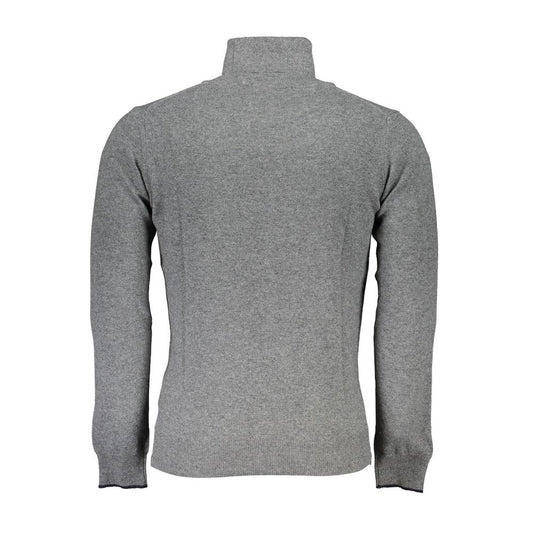 Gray Fabric Sweater