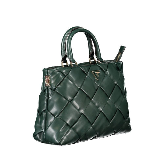Green Polyethylene Shoulder Bag