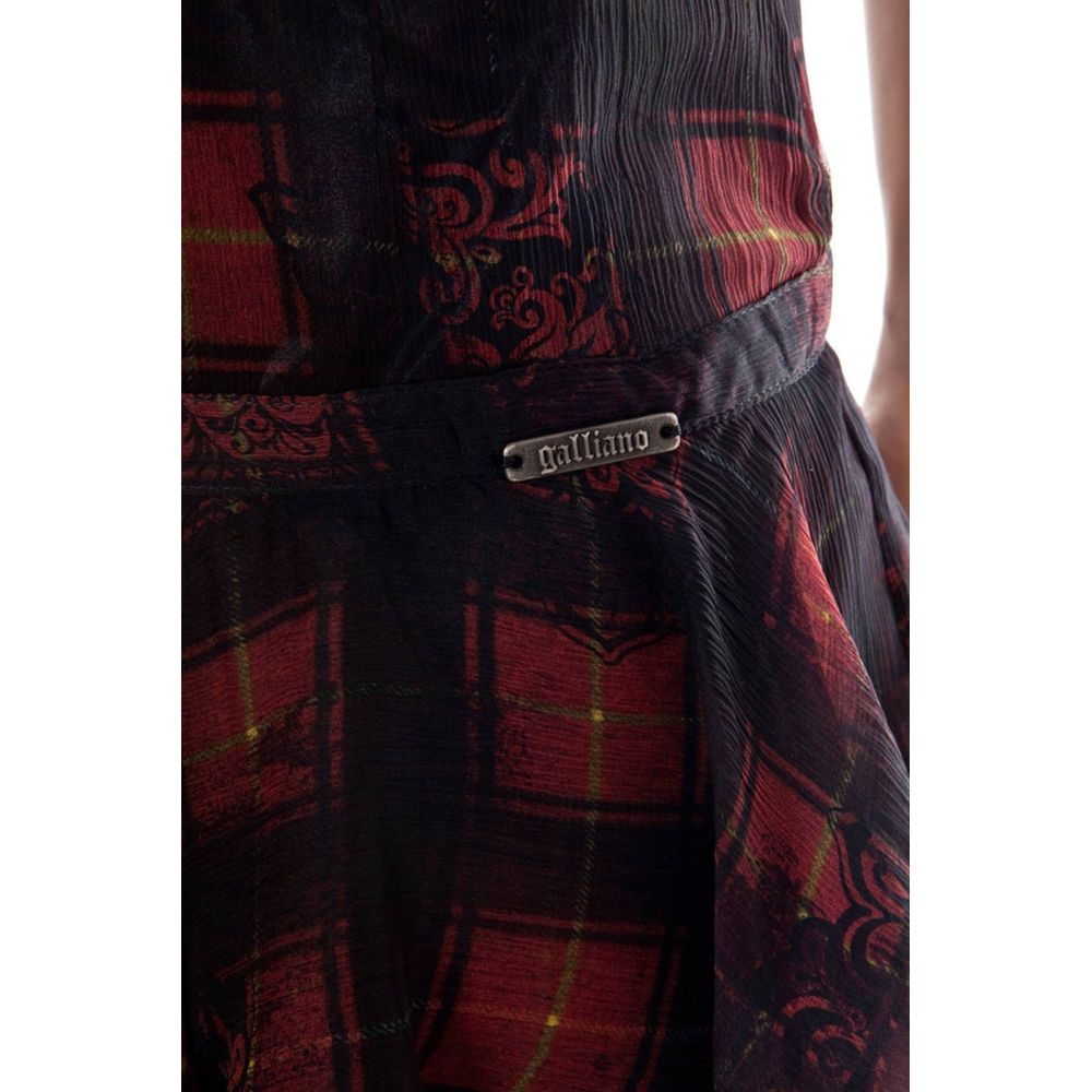 Black Silk Women Skirt