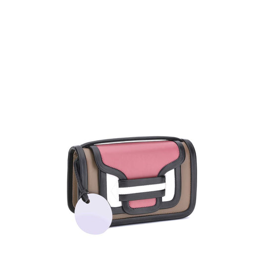 Multicolor Calf Leather Bos Taurus Shoulder Bag