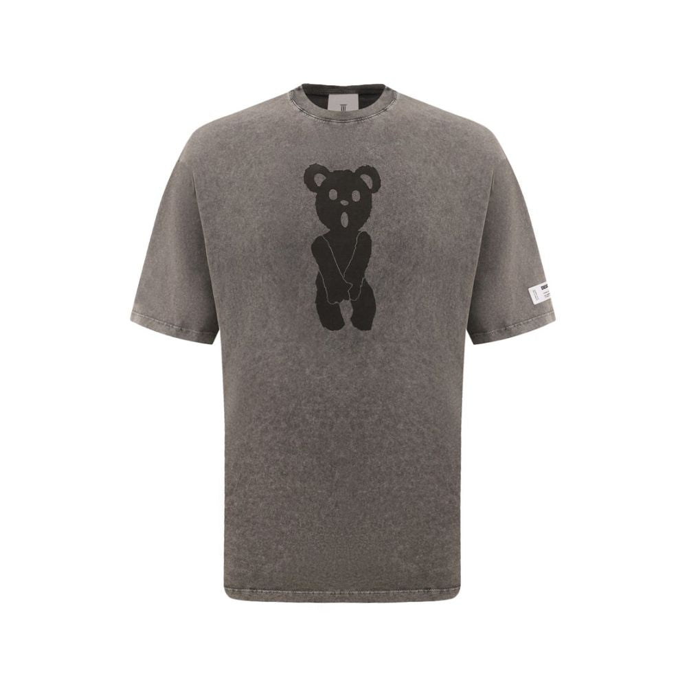 Gray Cotton T-Shirt