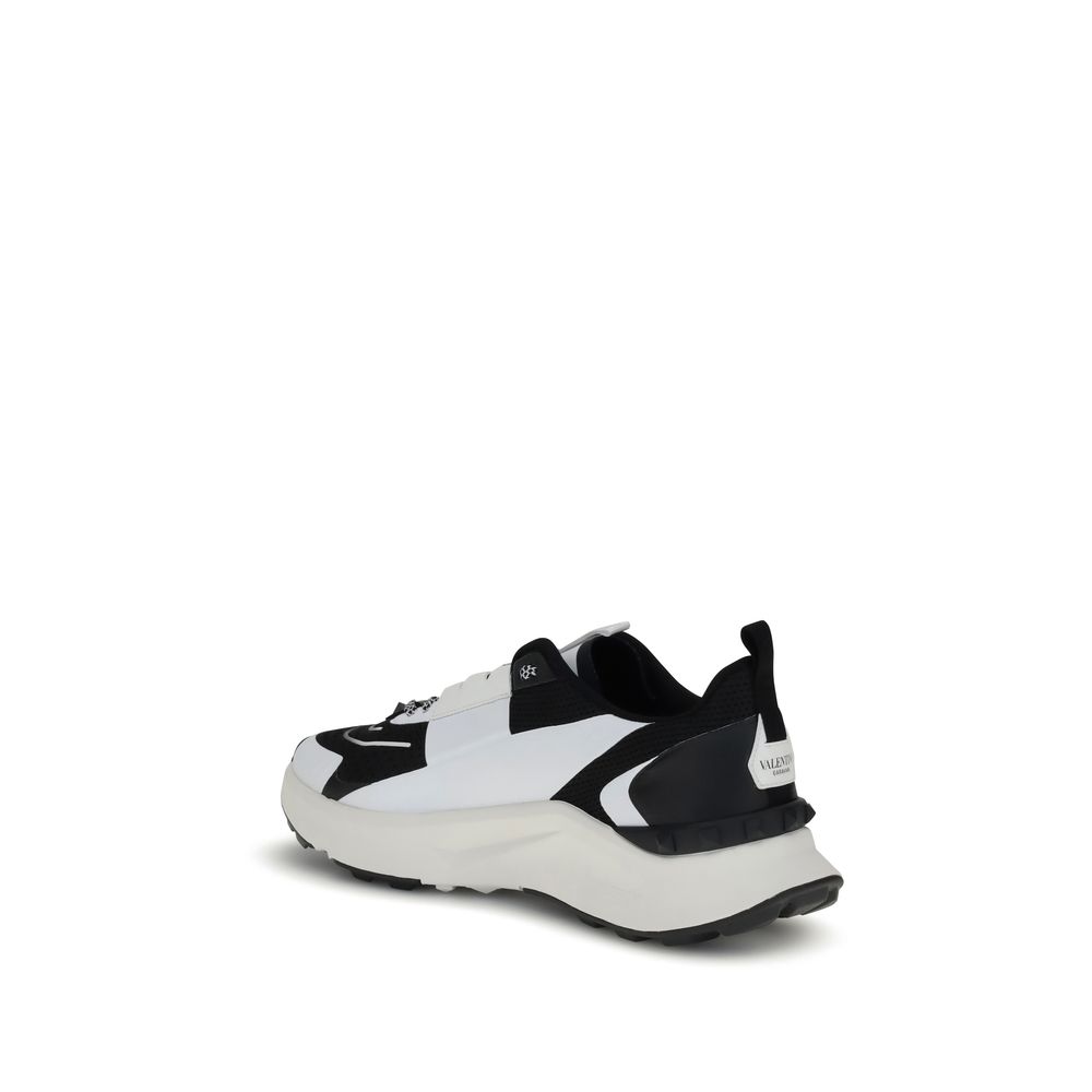 Multicolor Calf Leather Bos Taurus Athletic Sneakers