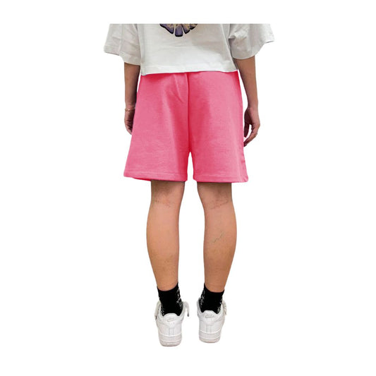 Fuchsia Cotton Short