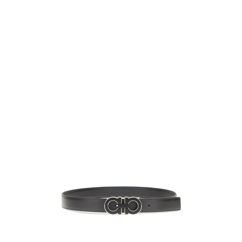 Black Calf Leather Bos Taurus Regular Belt