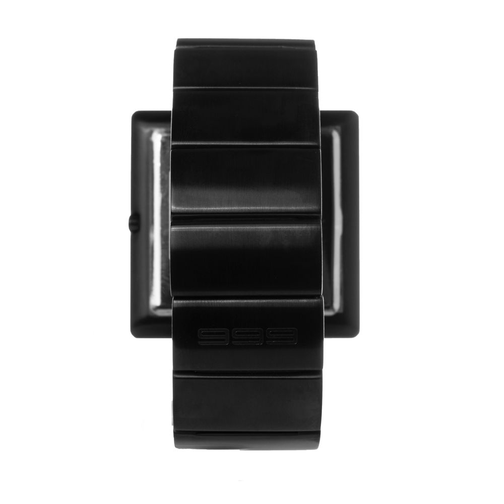 Black Stainless Steel Dress Watch