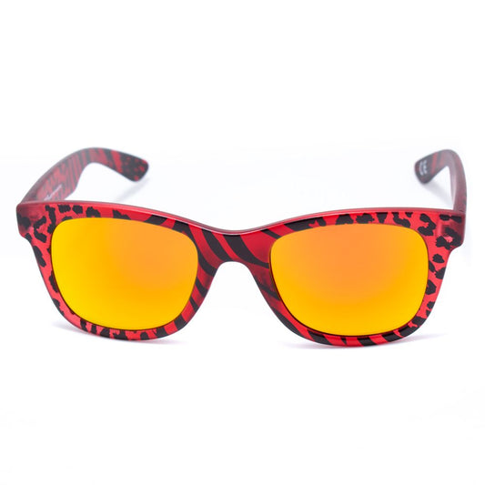 Red Acetate Sunglasses
