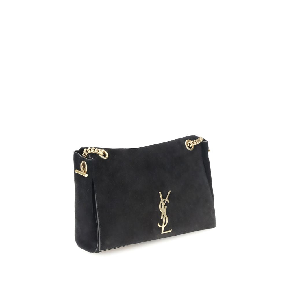 Black Calf Leather Bos Taurus Shoulder Bag