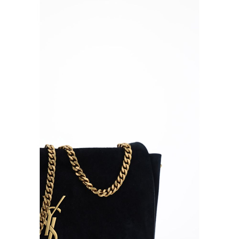 Black Calf Leather Bos Taurus Shoulder Bag